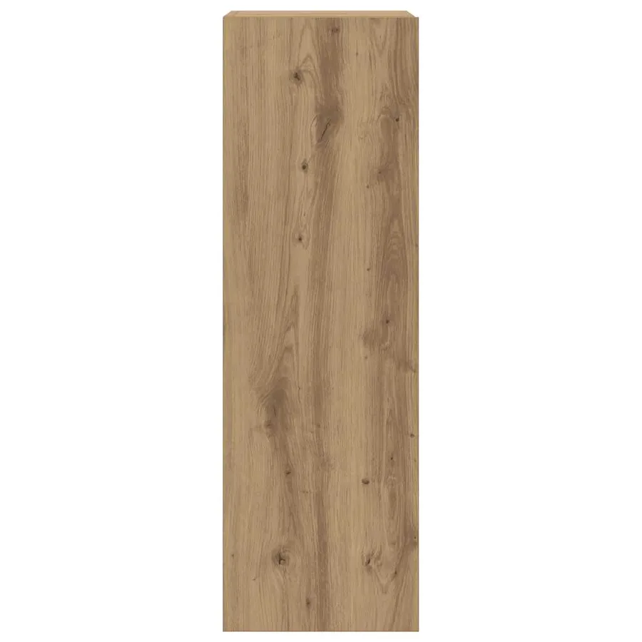 Meubles TV muraux 6 pcs chêne artisanal bois d'ingénierie - 8