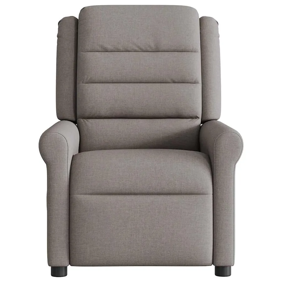 Fauteuil inclinable électrique Taupe Tissu - 5