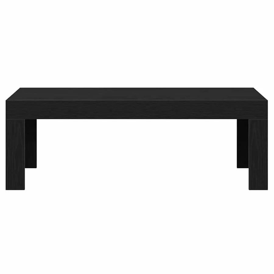Table basse Chêne noir 102 x 50 x 35 cm Bois d'ingénierie - 6