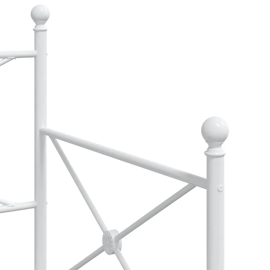Lit de jour avec gigogne sans matelas blanc 75x190 cm - 10