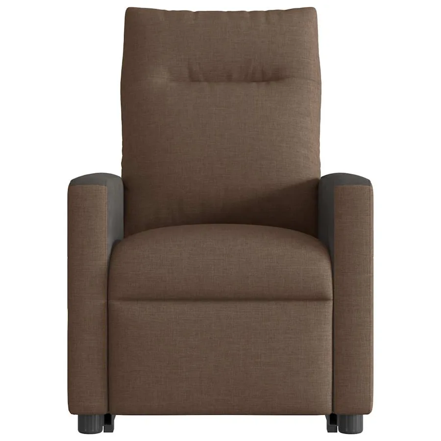 Fauteuil inclinable Marron Tissu - 5