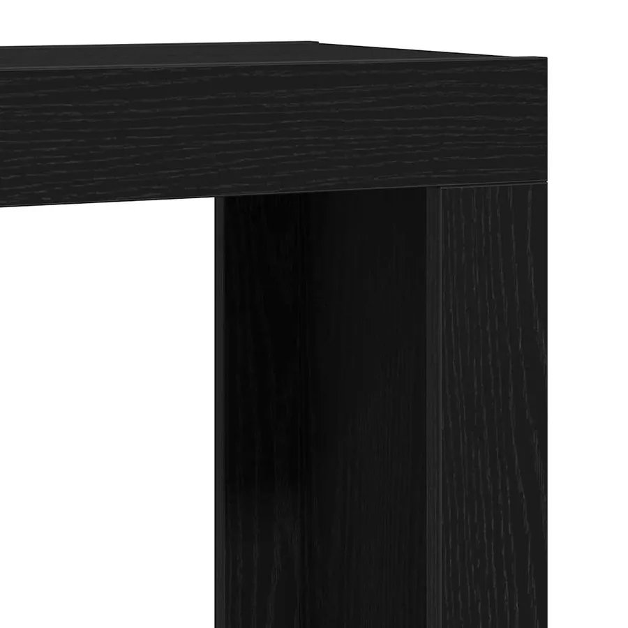 Tables gigognes 3 pcs Chêne noir Bois d'ingénierie - 7