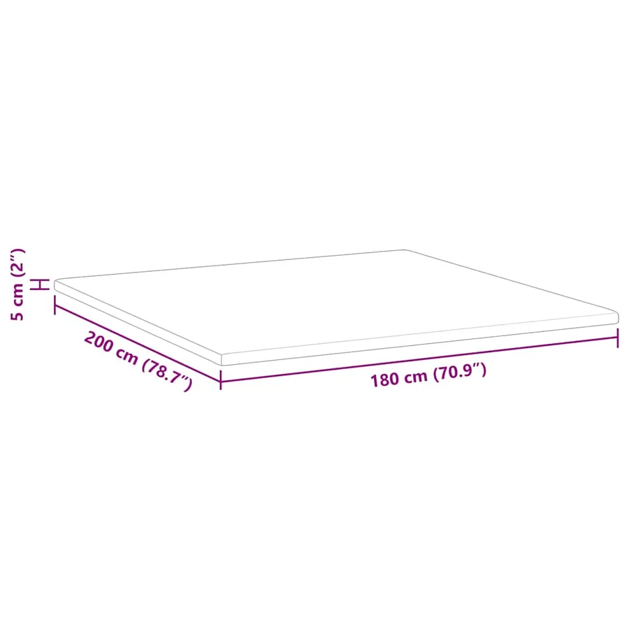 Surmatelas en Coco Blanc 180 x 200 cm Tissu jacquard - 12