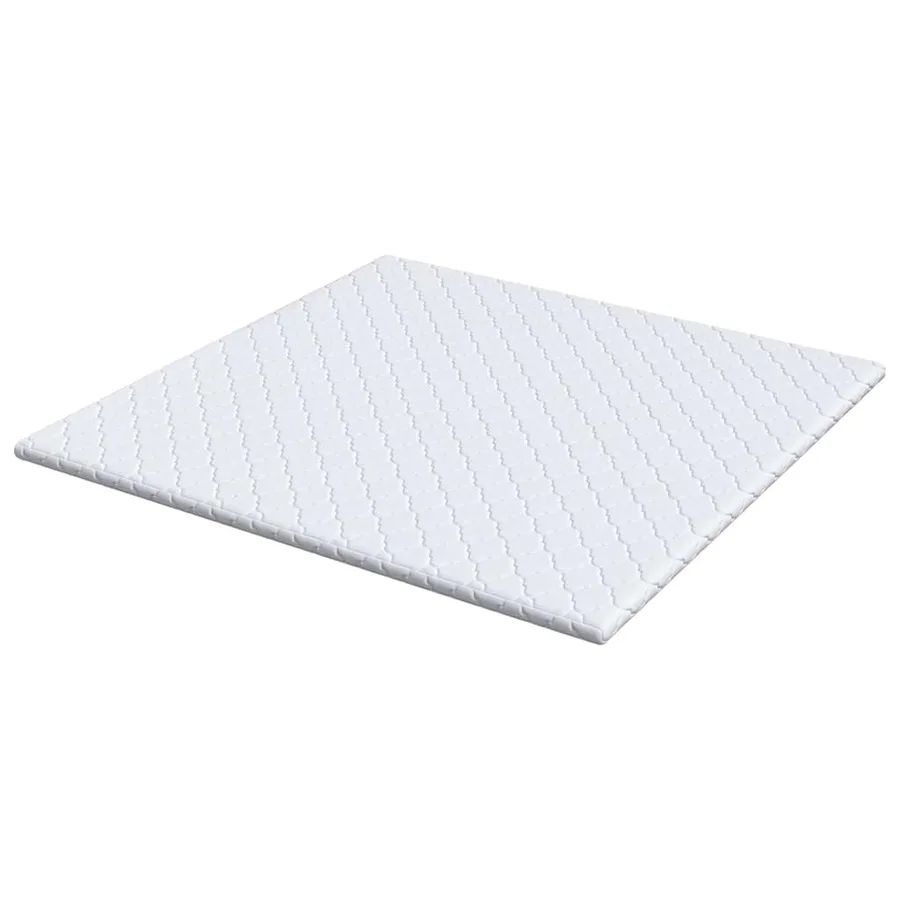 Surmatelas en Coco Blanc 180 x 200 cm Tissu jacquard - 5