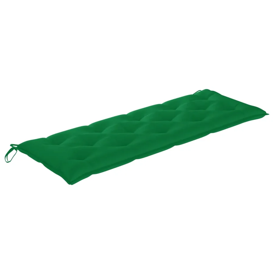 Banc de jardin 3 places avec coussin 150 cm Bois d'eucalyptus - 7