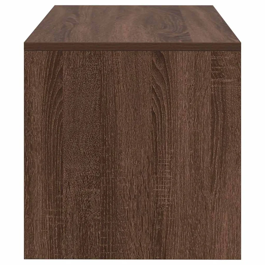 Meuble TV chêne marron 60x40x40 cm bois d'ingénierie - 6