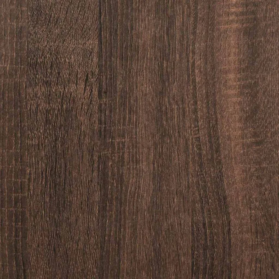 Meuble TV chêne marron 60x40x40 cm bois d'ingénierie - 9