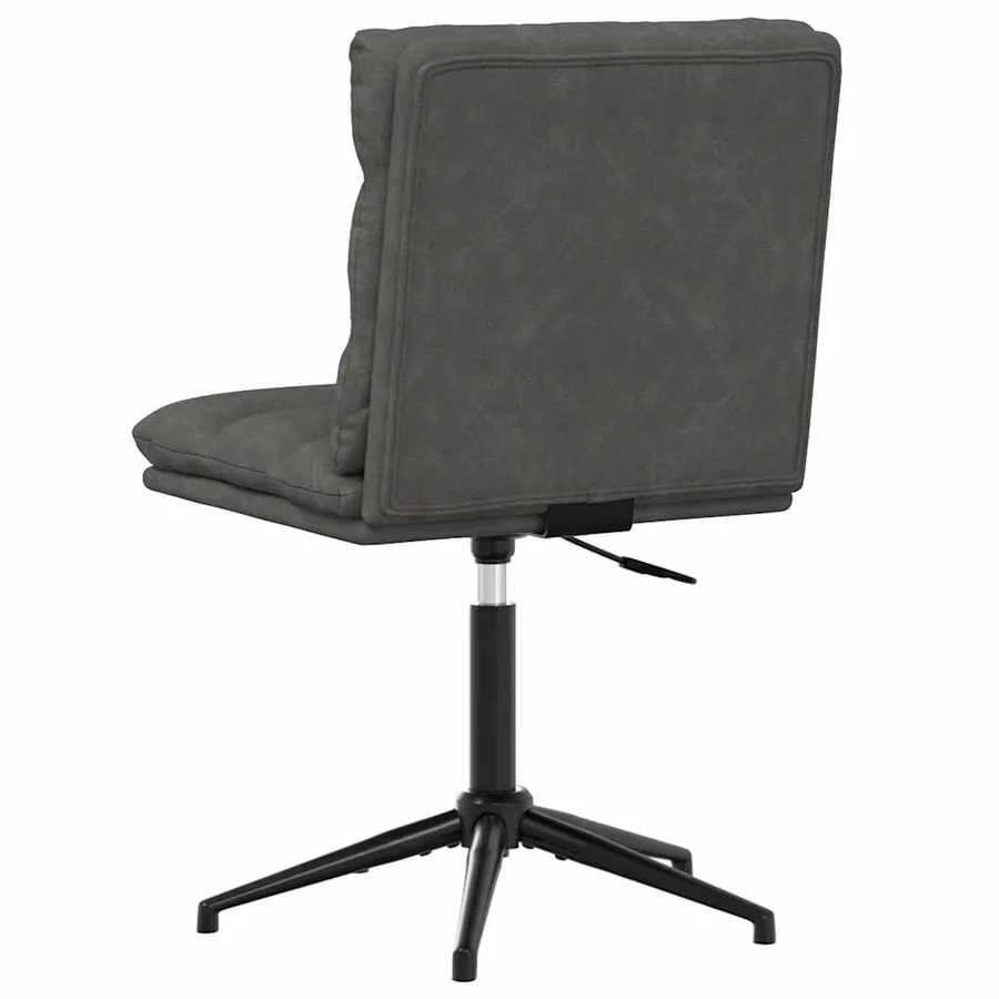 Chaises à manger lot de 6 noir similicuir - 6