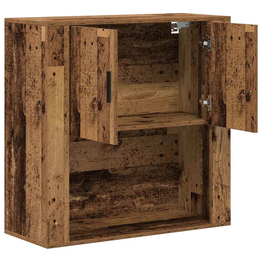 Meuble mural Bois Ancien 80 x 33 x 80 cm Bois d'ingénierie - 5
