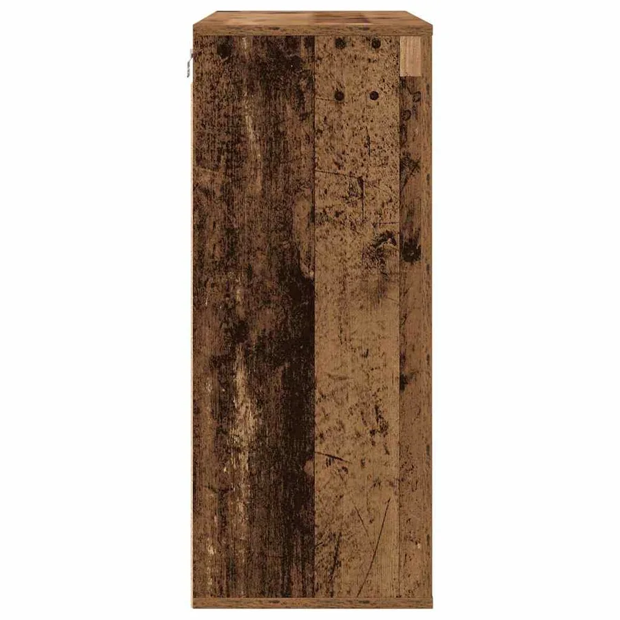Meuble mural Bois Ancien 80 x 33 x 80 cm Bois d'ingénierie - 7