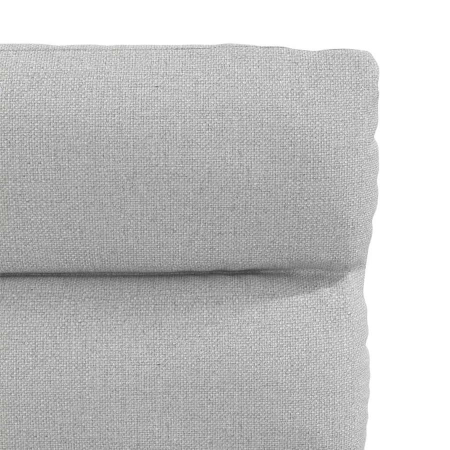 Chaises à manger lot de 2 gris nuage tissu - 7