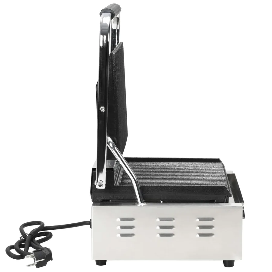 Grill rainuré pour panini 2200 W 43x30,5x20 cm - 5