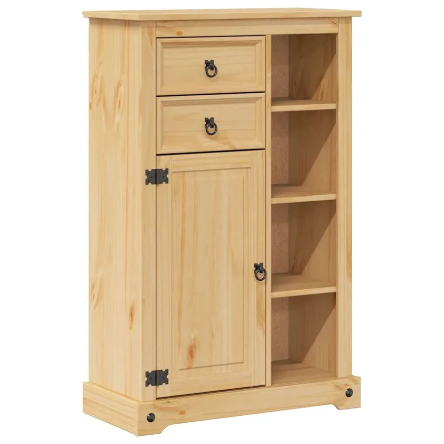 Ensemble de meubles salle de bain 2 pcs Corona bois pin massif - 6