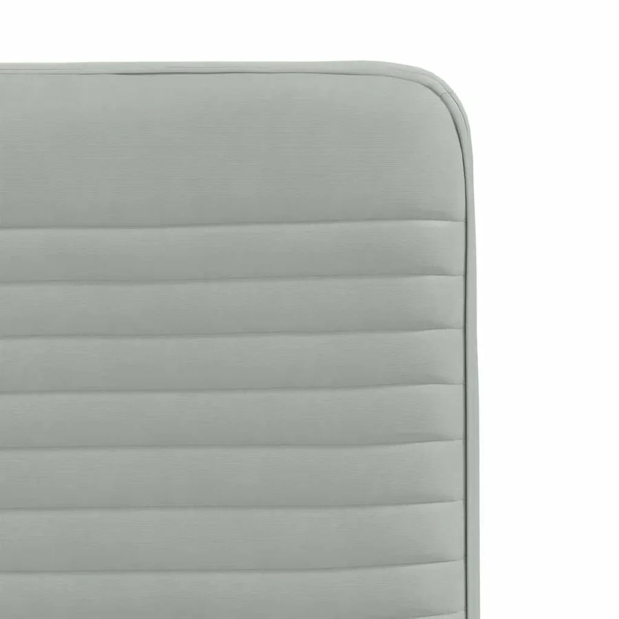 Chaises à manger lot de 4 Gris clair Velours - 7