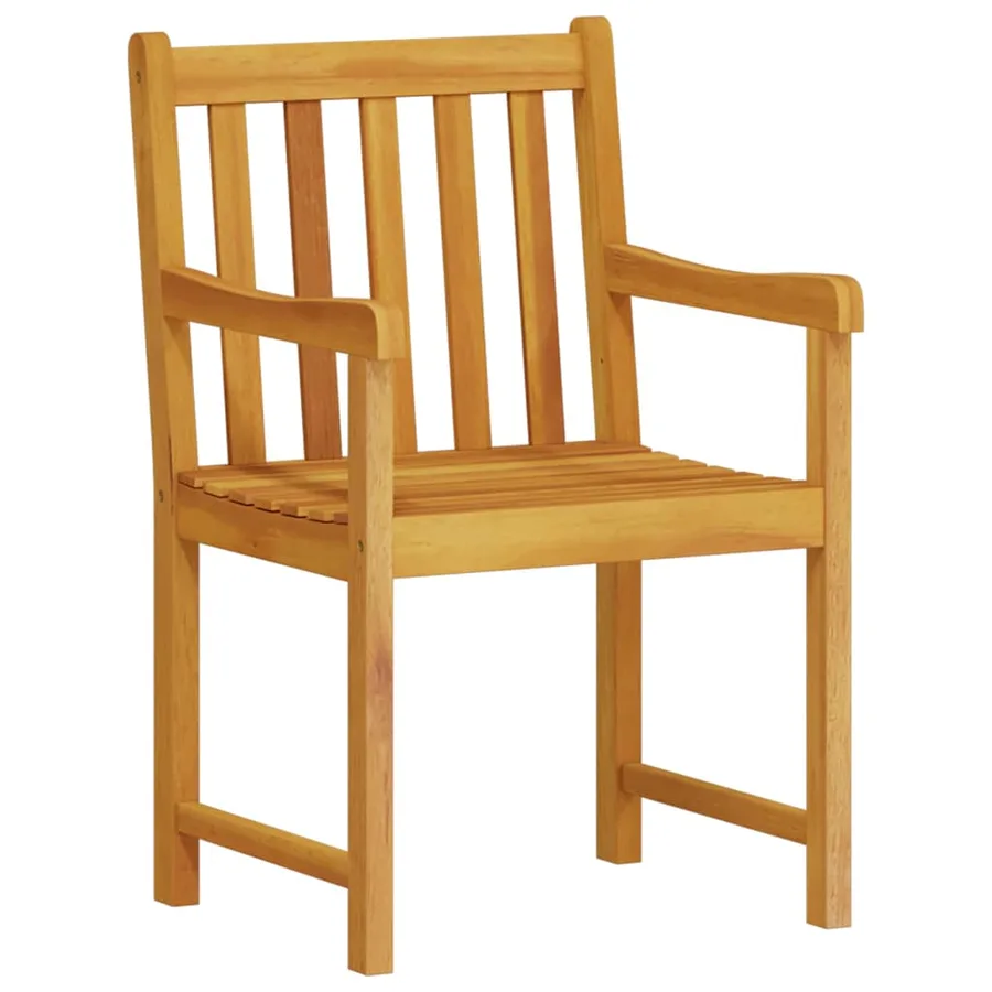 Ensemble de salle à manger pour jardin 7 pcs Marron - 5