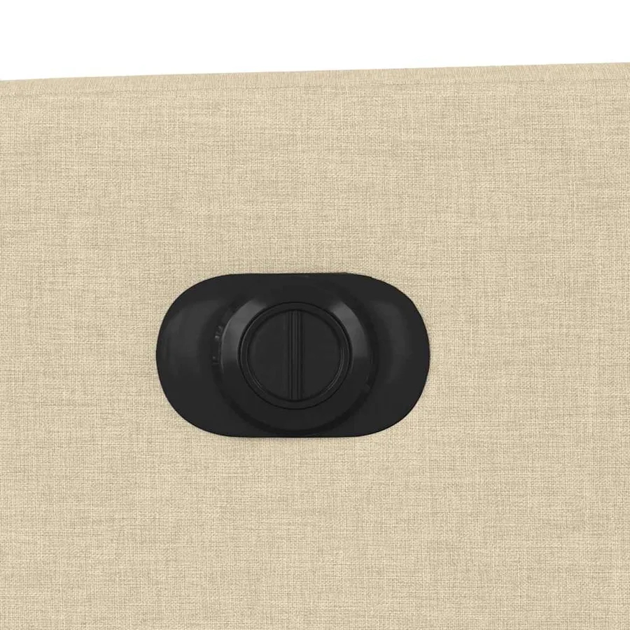 Fauteuil inclinable électrique Crème Tissu - 12