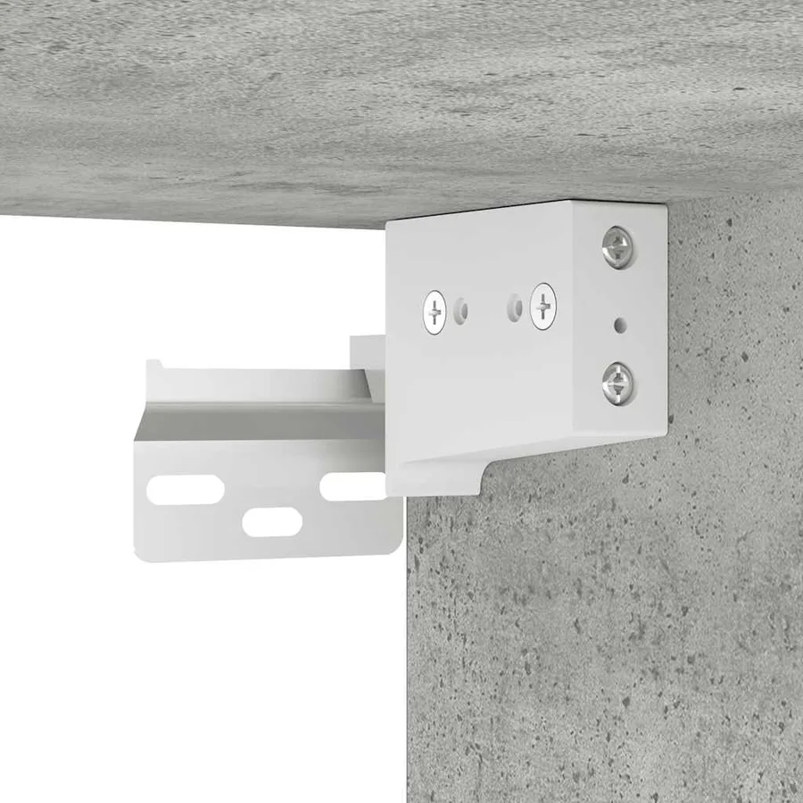 Ensemble de meubles TV 7 pcs Gris béton Bois d'ingénierie - 10