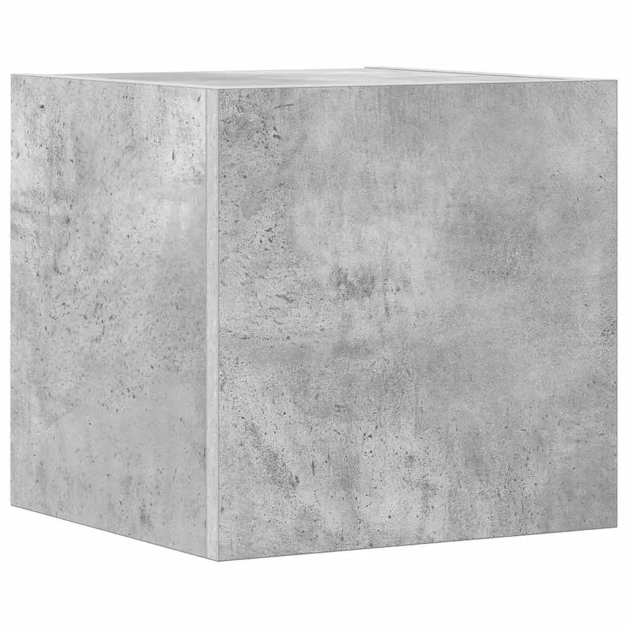 Ensemble de meubles TV 7 pcs Gris béton Bois d'ingénierie - 7