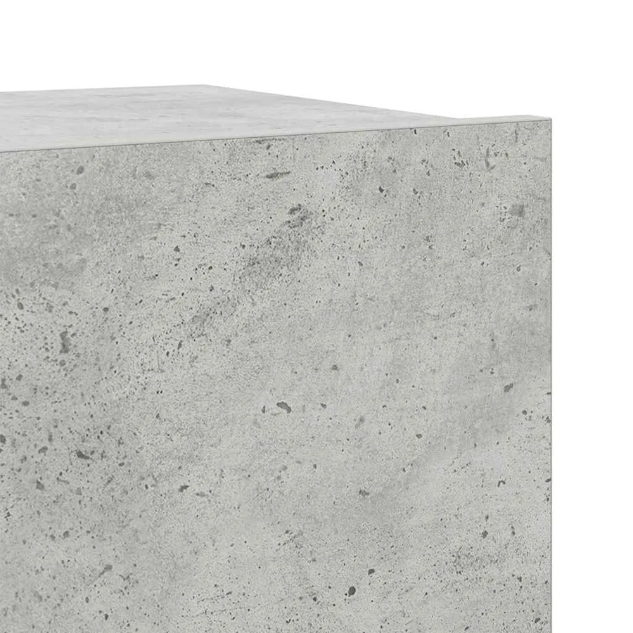 Ensemble de meubles TV 7 pcs Gris béton Bois d'ingénierie - 9