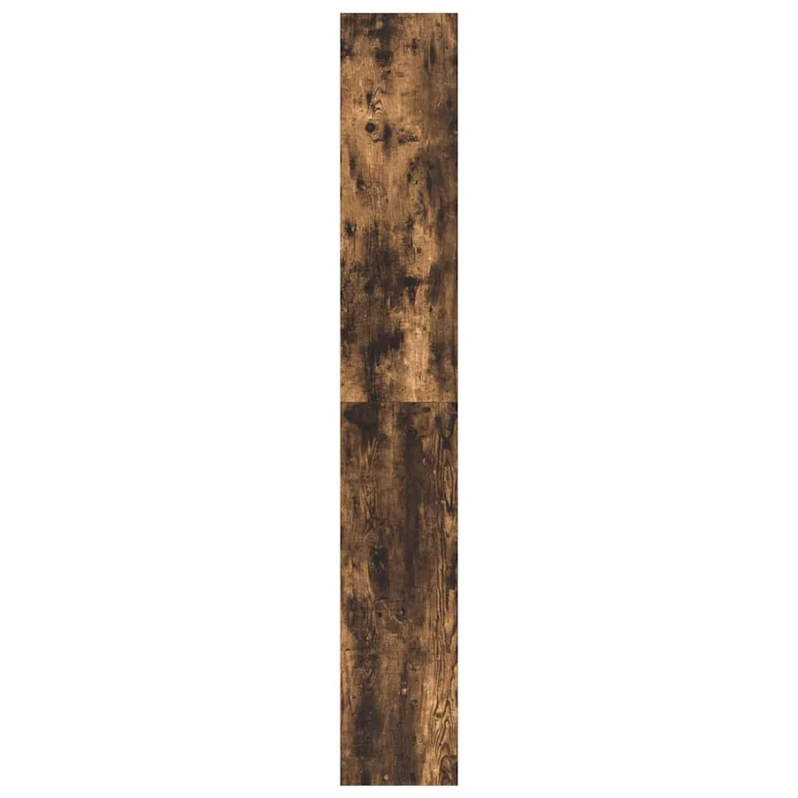 Bibliothèque Chêne fumé 100 x 30 x 198 cm Bois d'ingénierie - 6
