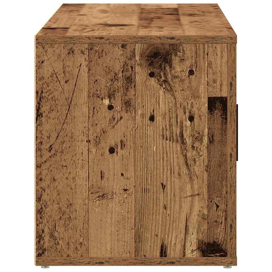 Meuble TV Bois ancien 100 x 35 x 40 cm Bois d'ingénierie - 7