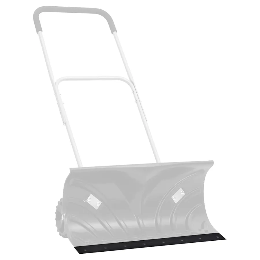 Bordure en caoutchouc de chasse-neige noir 120x15x1 cm - 6