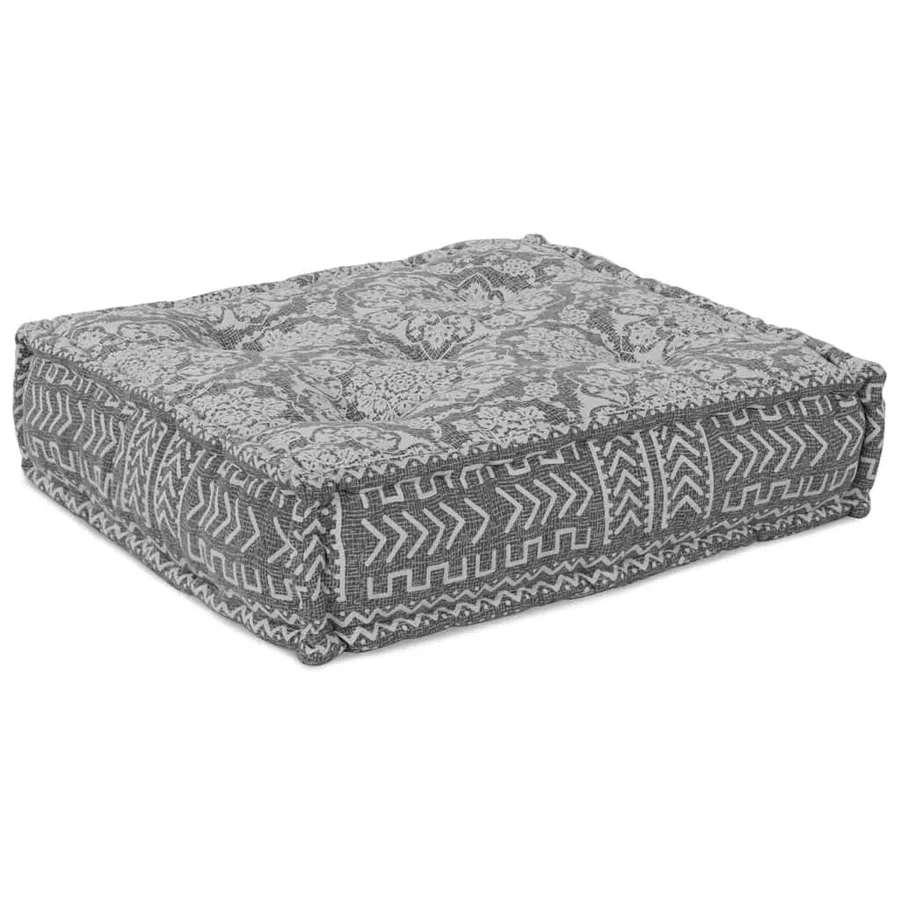 Unité de canapé modulaire Gris clair 70 x 70 x 56 cm Tissu - 4