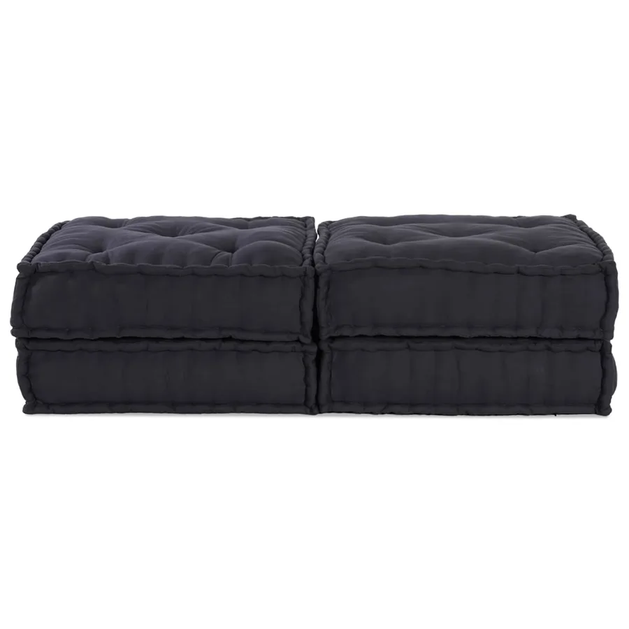 Unité de canapé modulaire 2 pcs Anthracite 140 x 70 x 36 cm - 2