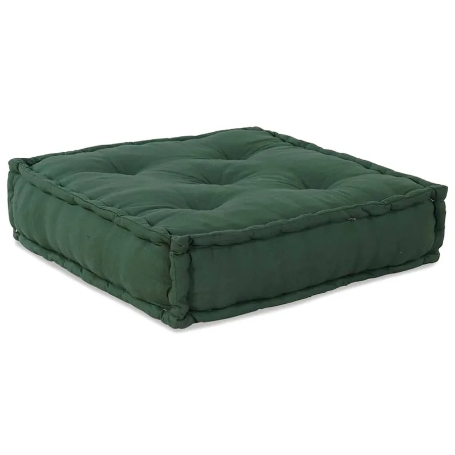 Unité de canapé modulaire 4 pcs Vert Tissu - 3