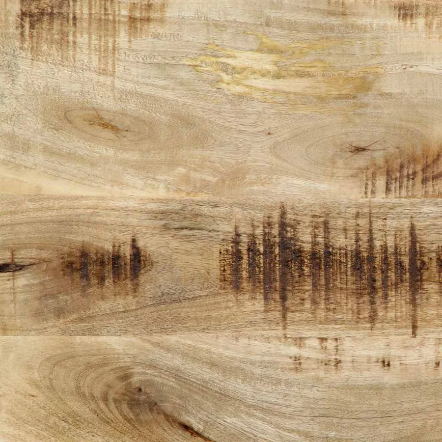 Tête de lit 200 cm bois massif manguier et fer - 8