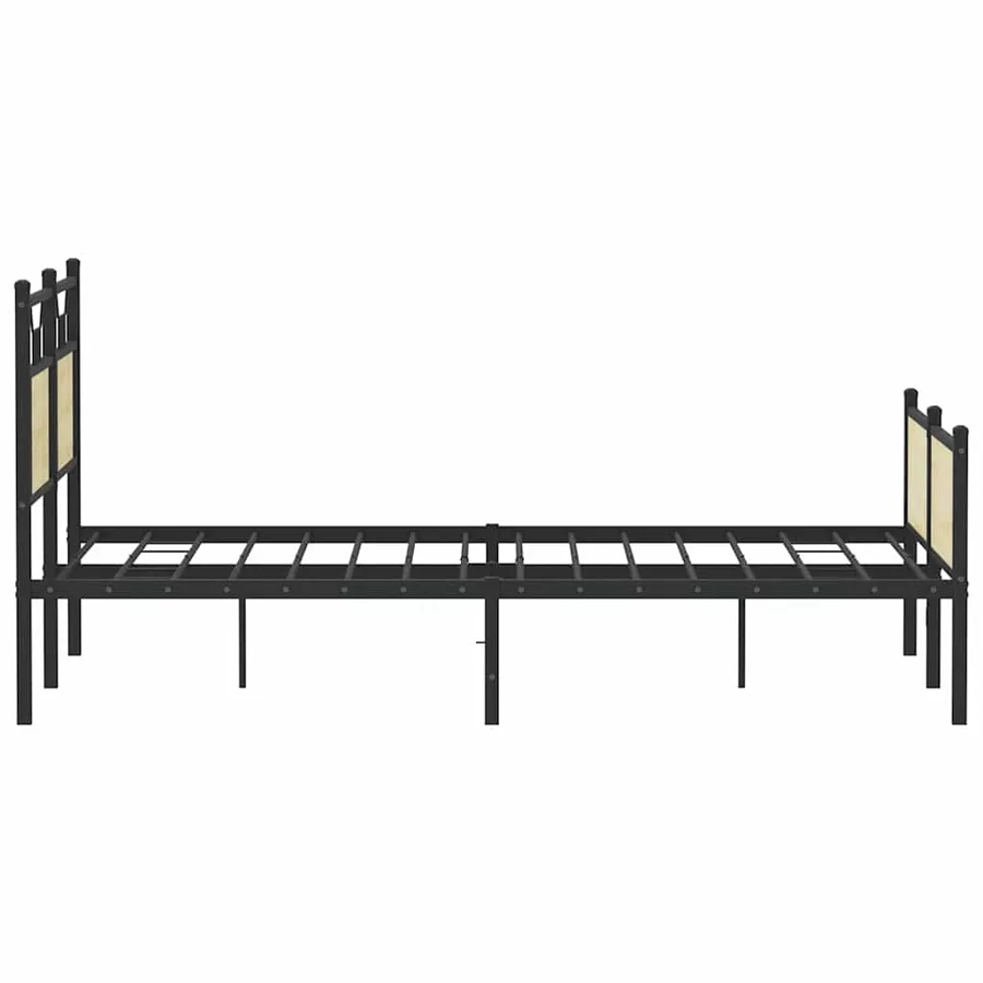 Cadre de lit sans matelas chêne sonoma 137x190 cm - 7