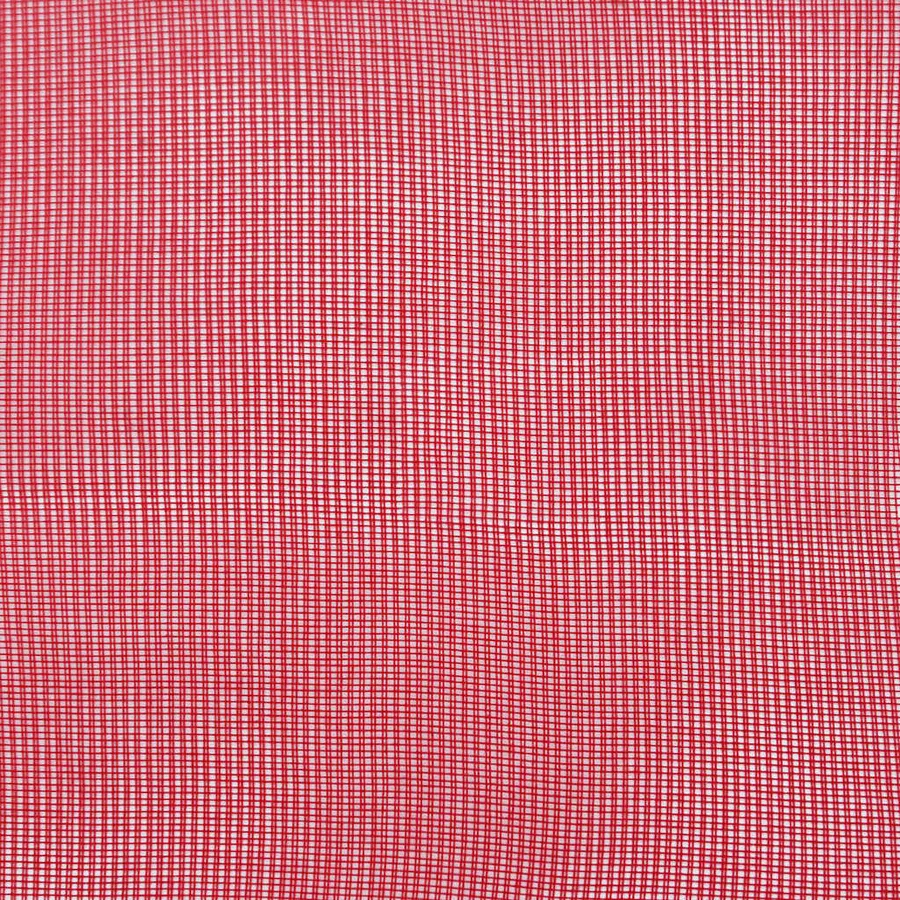 Rideaux en voile avec passe-tringles 2 pcs rouge bordeaux - 8