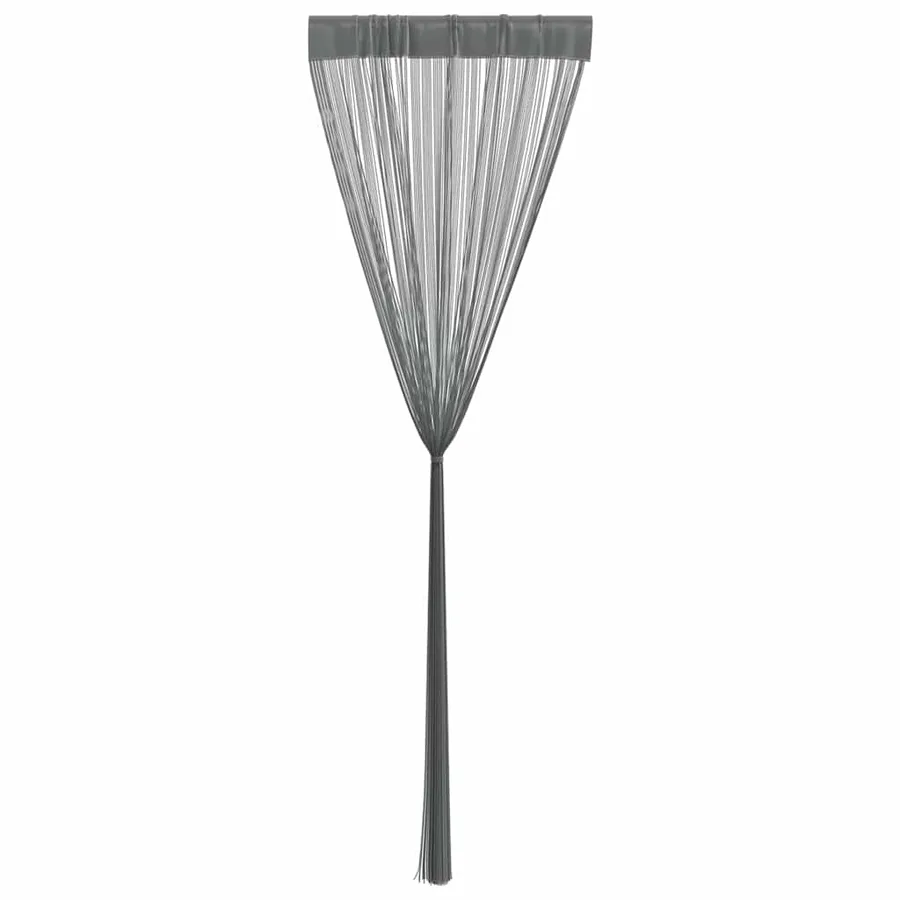 Rideaux à fils 2 pièces Anthracite 100x250 cm - 5