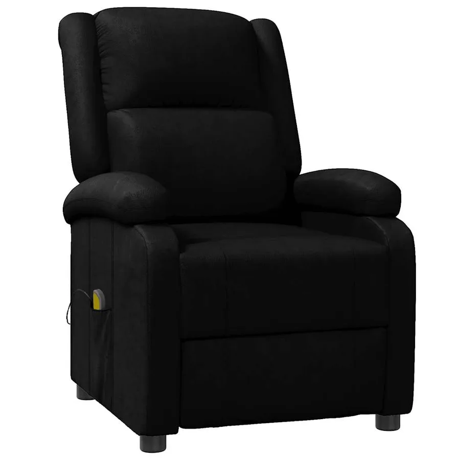 Fauteuil de massage Noir Similicuir - 2