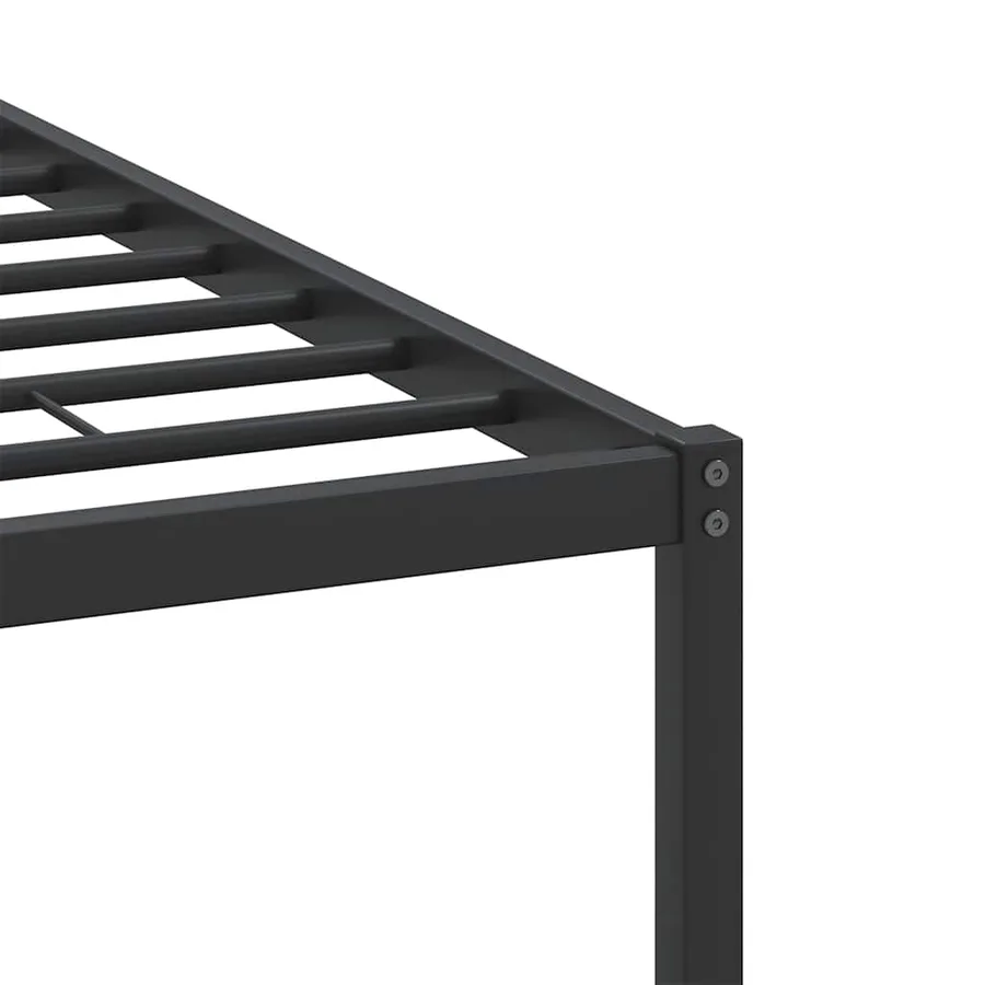 Cadre de lit sans matelas chêne marron 137x190 cm - 10
