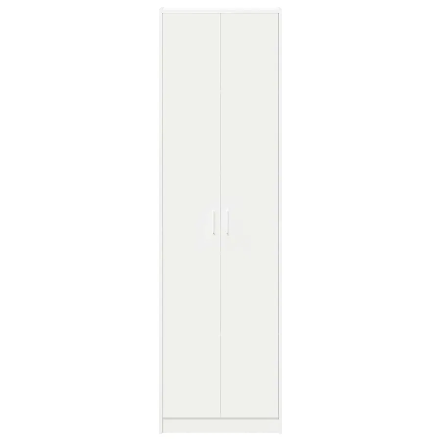 Armoire avec étagère Blanc 55 x 25 x 189 cm Bois d'ingénierie - 6