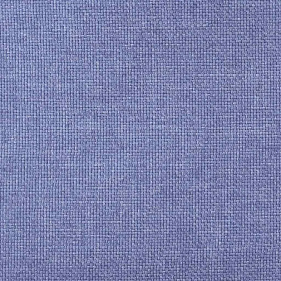 Chaises à manger lot de 4 bleu jean tissu - 8