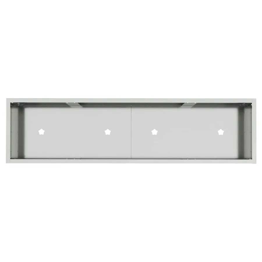 Bac de jardin surélevé Argent 100 x 26 x 82 cm Acier galvanisé - 7