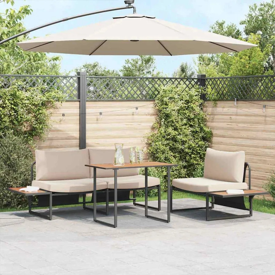 Table de Jardin Marron 100 x 55 x 70 cm bois