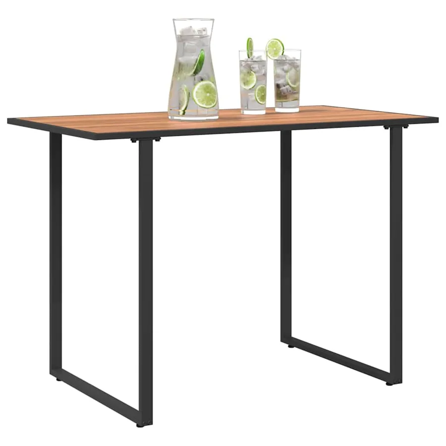Table de Jardin Marron 100 x 55 x 70 cm bois - 3