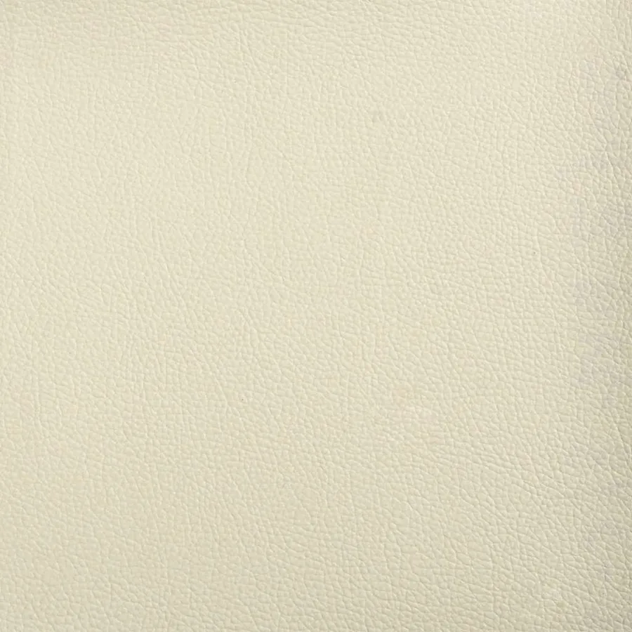 Canapé 2 places avec méridienne en L crème 125 cm similicuir - 9