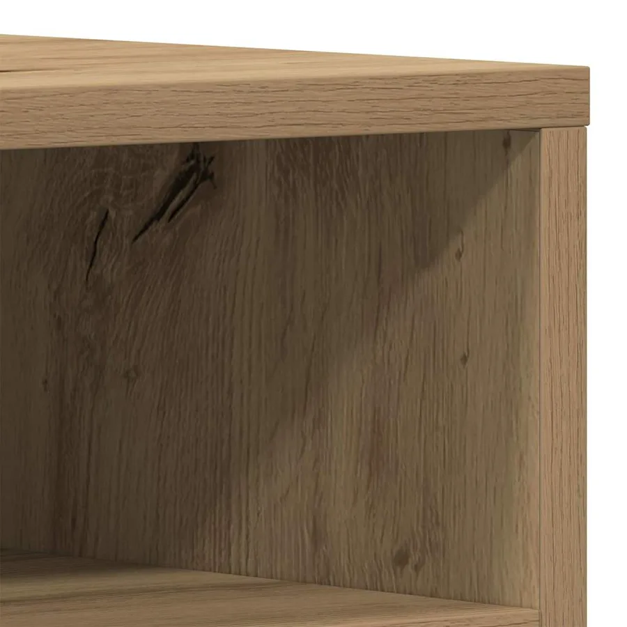 Meuble TV 150 x 30 x 44,5 cm chêne artisanal Bois d'ingénierie - 9