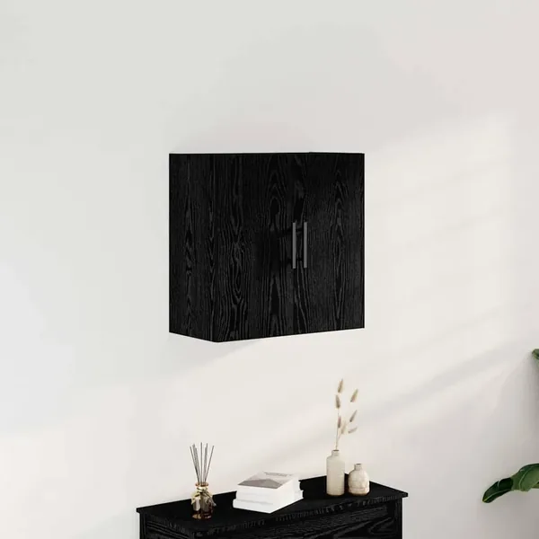 Meuble mural Chêne noir 60 x 31,5 x 60 cm Bois d'ingénierie