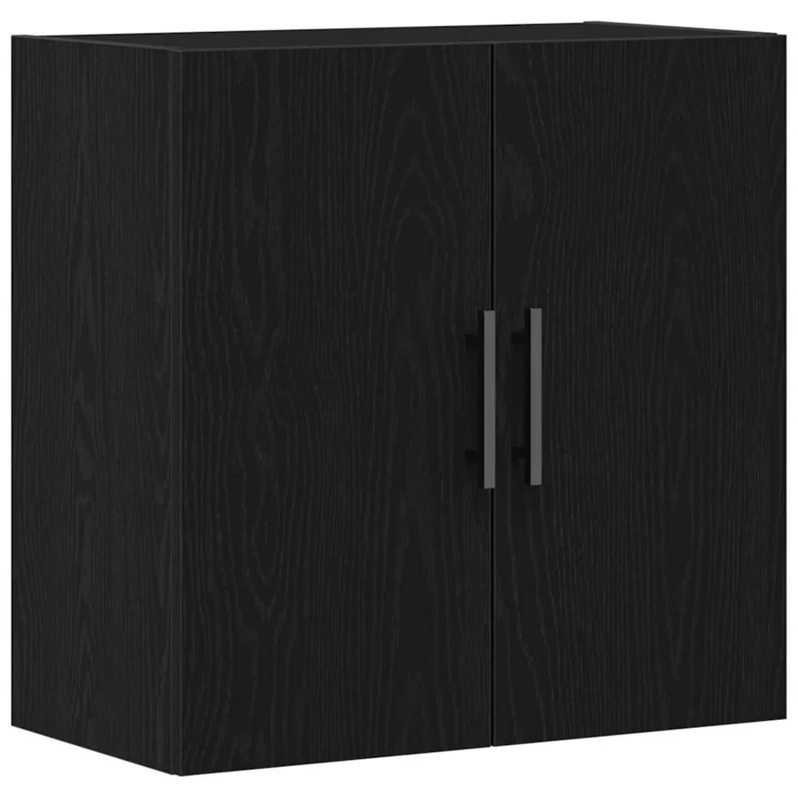 Meuble mural Chêne noir 60 x 31,5 x 60 cm Bois d'ingénierie - 2