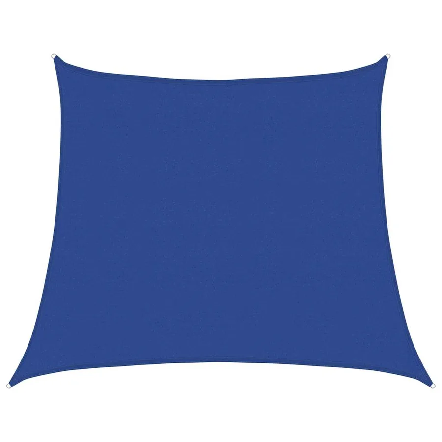 Voile d'ombrage 160 g/m² trapèze bleu 4/5x4 m PEHD - 2