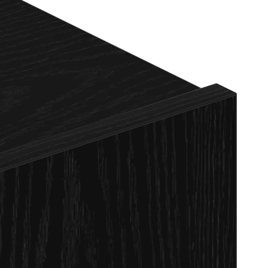 Ensemble meuble TV 4 pcs Chêne noir 80 x 30 x 30 cm - 7