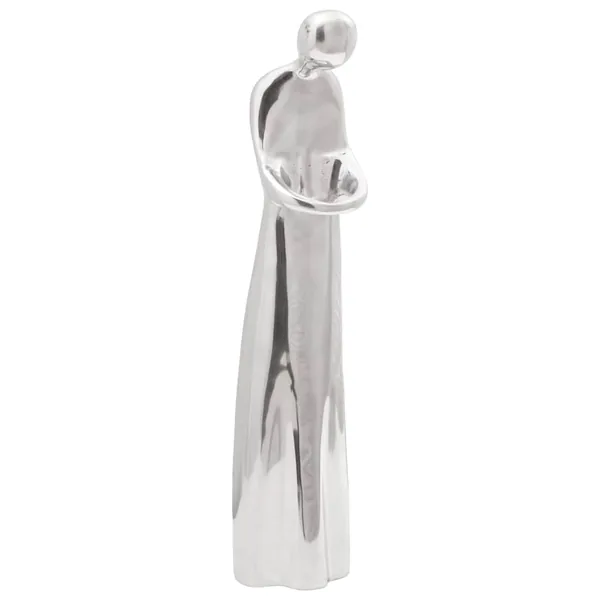 Sculpture Argenté 10 x 16 x 49 cm Aluminium