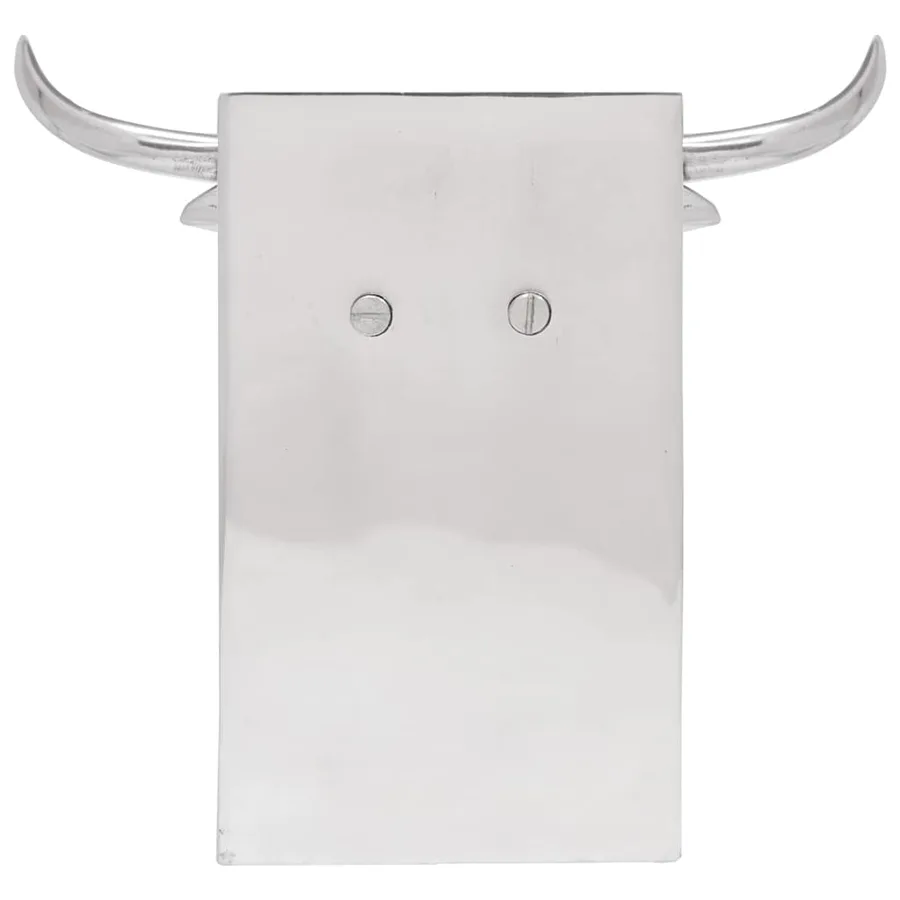 Serre-livres 2 pcs Argenté 21,5 x 15,5 x 20 cm Aluminium - 2