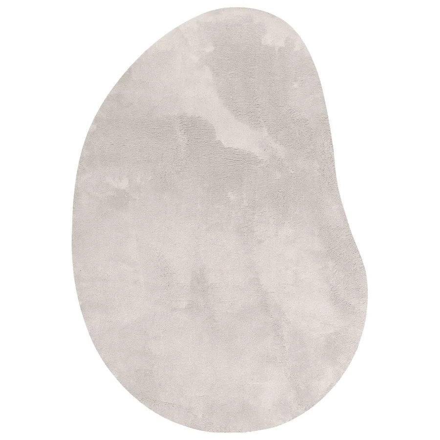 Tapis de surface HUARTE Couleur sable 80 x 150 cm Polyester - 2