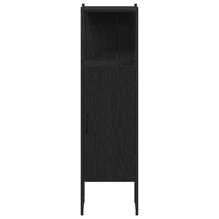 Ensemble de mobilier de salle de bain 4 pcs Chêne noir - 8